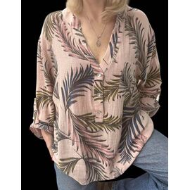 Сорочка жіноча 26023 beige р.50-56 "Elena&Vika" недорого оптом від прямого постачальника