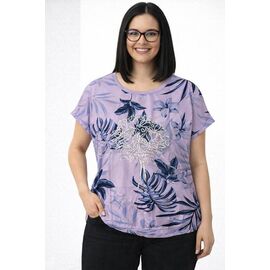 футболка жіноча 26025 lilac р.50-56 "Elena&Vika" недорого оптом від прямого постачальника