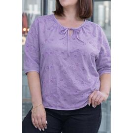 Жіноча блузка 26027 lilac р.52-54 "Elena&Vika" недорого оптом від прямого постачальника