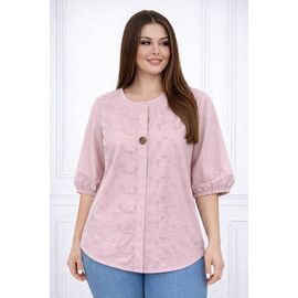 Сорочка жіноча літня 26030 pink р.52-54 "Elena&Vika" недорого оптом від прямого постачальника