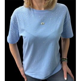 футболка жіноча 26108 l.blue р.46-50 "Elena&Vika" недорого оптом від прямого постачальника