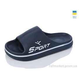 Фотография Шлепки женские облегченные Лето N107 т.синій (8 пар р.36-41) "Inblue" недорого оптом от прямого поставщика