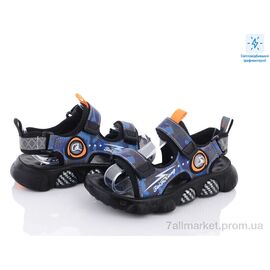 Фотография Сандалии детские летние Лето A23-3B (6 пар р.32-37) "Ok Shoes" недорого оптом от прямого поставщика