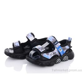 Фотография Сандалии детские летние Лето A05-3B (6 пар р.32-37) "Ok Shoes" недорого оптом от прямого поставщика