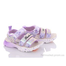 Фотография Босоножки детские летние Лето B22-2Q (8 пар р.26-31) "Ok Shoes" недорого оптом от прямого поставщика