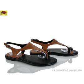 Босоніжки жіночі літні Літо D799-12 (8 пар р.36-41) "Mei De Li" недорого оптом від прямого постачальника