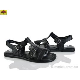 Босоніжки жіночі літні Літо D799-23 (8 пар р.36-41) "Mei De Li" недорого оптом від прямого постачальника