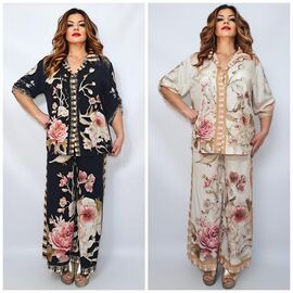 Фотография Костюм женский 2368 mix р.52-56 "ITALIA" недорого оптом от прямого поставщика