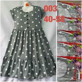 Сукня літня жіноча 003 mix р.50-58 "SHELLY" недорого оптом від прямого постачальника