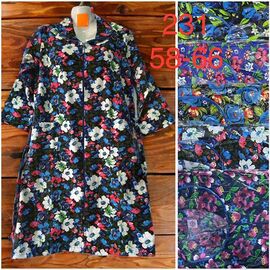 Халат жіночий 231 mix р.58-66 "SHELLY" недорого оптом від прямого постачальника