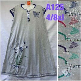 Нічня жіноча A125 mix р.4XL-8XL "SHELLY" недорого оптом від прямого постачальника