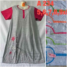 Нічня жіноча A234 mix р.5XL-9XL "SHELLY" недорого оптом від прямого постачальника