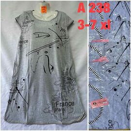 Нічня жіноча A238 mix р.3XL-7XL "SHELLY" недорого оптом від прямого постачальника