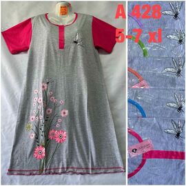 Нічня жіноча A428 mix р.5XL-7XL "SHELLY" недорого оптом від прямого постачальника