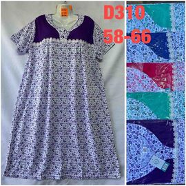 Нічня жіноча D310 mix р.58-66 "SHELLY" недорого оптом від прямого постачальника