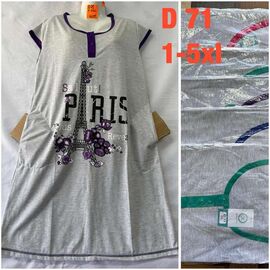 Нічня жіноча D71 mix р.48-58 "SHELLY" недорого оптом від прямого постачальника