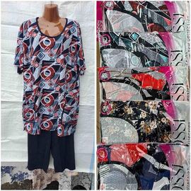 Фотография Костюм женский M1 mix р.52-62 "SHELLY" недорого оптом от прямого поставщика