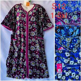 Халат жіночий S12 mix р.48-58 "SHELLY" недорого оптом від прямого постачальника