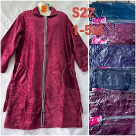 Халат жіночий S22 mix р.48-58 "SHELLY" недорого оптом від прямого постачальника