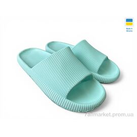 Фотография Шлепки женские облегченные Лето 024 м'ята (6 пар р.36-41) "Rai shoes" недорого оптом от прямого поставщика