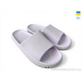 Фотография Шлепки женские облегченные Лето 024 лаванда (6 пар р.36-41) "Rai shoes" недорого оптом от прямого поставщика