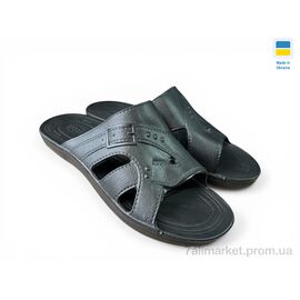 Фотография Шлепки мужские пляжные Лето Пряжка чорний (6 пар р.40-45) "Rai shoes" недорого оптом от прямого поставщика