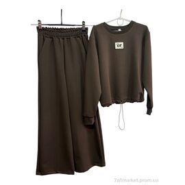 Фотография Спортивный костюм детский Весна/осень 010-1 brown (5 шт. р.сетка 128-152) "Steysi" недорого оптом от прямого поставщика