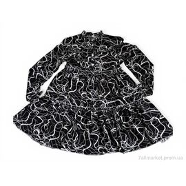 Фотография Платье детское Весна/осень 011-1 black (5 шт. р.сетка 128-152) "Steysi" недорого оптом от прямого поставщика