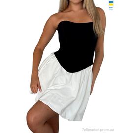 Фотография Женский костюм Лето 126 чорно-білий (2 шт. р.сетка 42-46) "Alisa Brand" недорого оптом от прямого поставщика