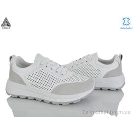 Фотография Кроссовки женские модные Лето XG120-2  шкіра (8 пар р.36-41) "STILLI Group" недорого оптом от прямого поставщика