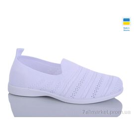 Сліпони жіночі тканинні Літо 6710 білий (10 пар р.36-40) "DeMur" недорого оптом від прямого постачальника