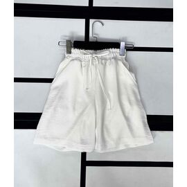 Фотография Шорты детские на девочку 577 white р.134-158 "Kosmy" недорого оптом от прямого поставщика