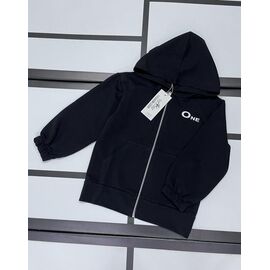 Фотография Кофта детская спортивная на девочку K400 black р.98-116 "Kosmy" недорого оптом от прямого поставщика