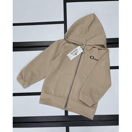 Фотография Кофта детская спортивная на девочку K402 beige р.98-116 "Kosmy" недорого оптом от прямого поставщика