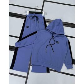 Фотография Костюм детский спортивный на девочку K407 blue р.134-158 "Kosmy" недорого оптом от прямого поставщика