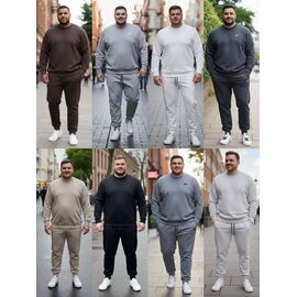 Фотография Костюм спортивный мужской S2735 l.grey р.54-62 "Shon" недорого оптом от прямого поставщика