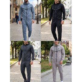 Фотография Костюм спортивный мужской S2722 d.grey р.46-54 "Shon" недорого оптом от прямого поставщика