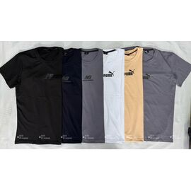 Фотография Футболка мужская S2975 white р.46-54 "Shon" недорого оптом от прямого поставщика