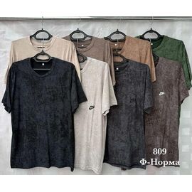 Фотография Футболка мужская S2680 black р.46-54 "Shon" недорого оптом от прямого поставщика