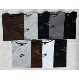 Фотография Футболка мужская S2979 l.grey р.56-64 "Shon" недорого оптом от прямого поставщика