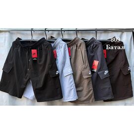 Шорти чоловічі S2943 black р.48-56 "Shon" недорого оптом від прямого постачальника