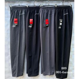 Штани спортивні чоловічі S2644 grey р.58-66 "Shon" недорого оптом від прямого постачальника