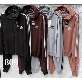 Костюм спортивний чоловічий S2759 brown р.48-56 "Shon" недорого оптом від прямого постачальника