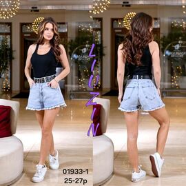 Фотография Шорты женские 01933-1 l.blue р.25-27 "Vidlyry" недорого оптом от прямого поставщика