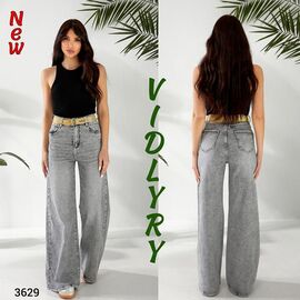 Джинси жіночі 3629 l.grey р.25-30 "Vidlyry" недорого оптом від прямого постачальника