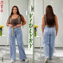 Фотография Джинсы женские 3750-3 l.blue р.31-38 "Vidlyry" недорого оптом от прямого поставщика
