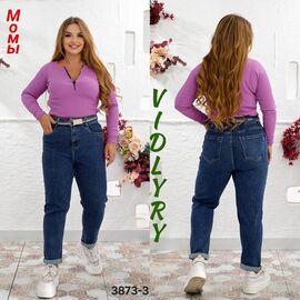 Фотография Джинсы женские 3873-3 blue р.30-36 "Vidlyry" недорого оптом от прямого поставщика