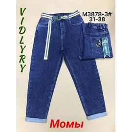 Джинси жіночі 3878-3 blue р.31-38 "Vidlyry" недорого оптом від прямого постачальника