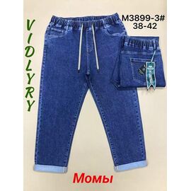 Джинси жіночі 3899-3 blue р.38-42 "Vidlyry" недорого оптом від прямого постачальника