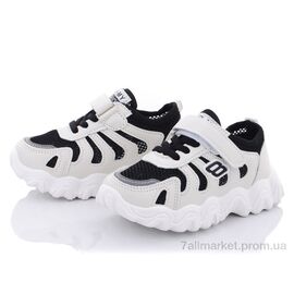 Фотография Кроссовки детские модные Лето 555-13 white (12 пар р.27-32) "Xifa kids" недорого оптом от прямого поставщика